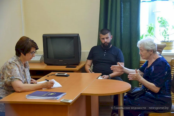 Председатель Гомельского городского Совета депутатов Елена Алексина провела личный приём избирателей 