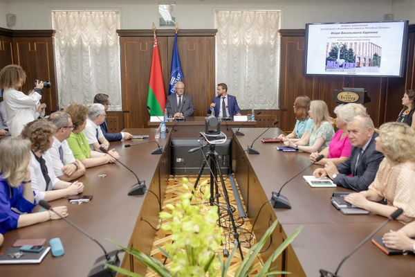 Председатель ЦИК Беларуси посетил Гомельский государственный медицинский университет