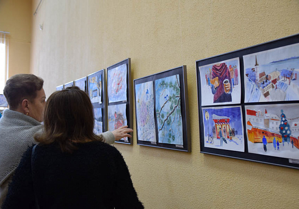 В Гомеле проходит выставка «Четыре сезона акварели»