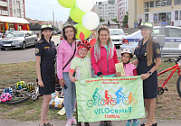 ГАИ, проект «ВелоСемья» и ООО «ВелоГомель» провели акцию «Велосипедист! Катайся безопасно»