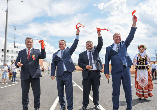 In Gomel opened after the reconstruction of the street Shevchenko